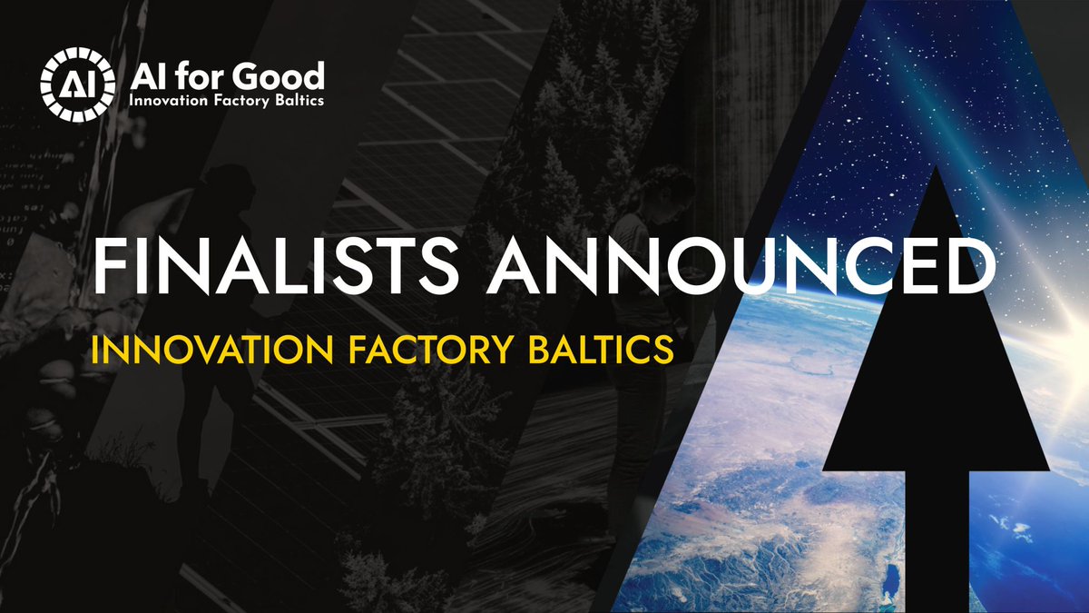 kgrozdova's tweet photo. Happy to lead Neurosalience in the @AIforGood  competition 🚀 . After great online semi-final I am looking forward to the regional final in Riga!
Good luck to all the competitors at AI FOR GOOD Innovation Factory Baltics!
🎉

#deeptech #AI #AIforGood #InnovationBaltics https://t.co/ZrG8PRY6Kr