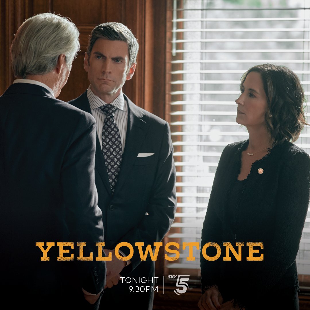 A new episode of #Yellowstone premieres tonight at 9.30pm on Sky 5 🌾
