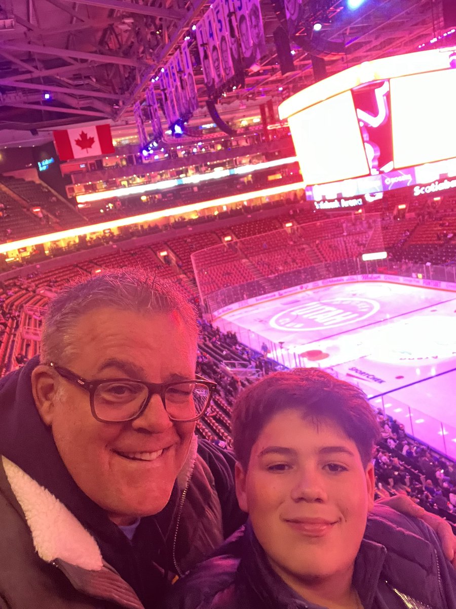 Little Man’s first ! Go leafs go! #LeafsForever