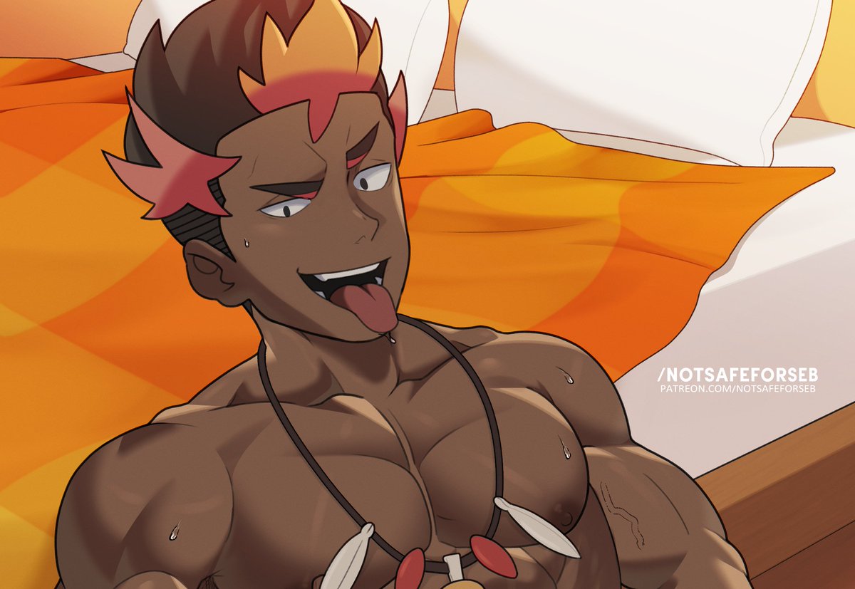 Notsafeforseb's tweet photo. Kiawe finally gets to spend some time alone 👀🍆 Please go check the full version out on the p-site! 🙌 https://t.co/PmqMyA7EKW