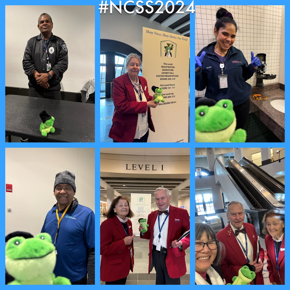Karalee Wong Nakatsuka 🐸 @historyfrog.bsky.social (@historyfrog) on Twitter photo <a href="/historyherway/">CherylAnne Amendola 🍎</a> <a href="/eatalyusa/">eatalyusa</a> Thanks to everyone at the John B. Hynes Veterans Memorial Convention Center for your hospitality. We had a great time! (This is just a sampling of the awesome and friendly staff.)
<a href="/MassConvention/">Mass Convention</a> #HistoryFrog🐸 #NCSS2024 <a href="/historyherway/">CherylAnne Amendola 🍎</a> <a href="/eatalyusa/">eatalyusa</a> Thanks to everyone at the John B. Hynes Veterans Memorial Convention Center for your hospitality. We had a great time! (This is just a sampling of the awesome and friendly staff.)
<a href="/MassConvention/">Mass Convention</a> #HistoryFrog🐸 #NCSS2024