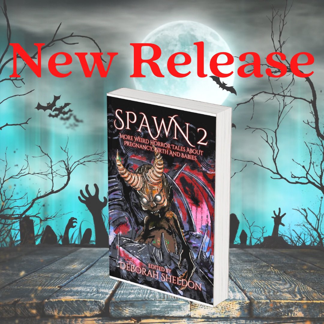 OUT NOW: Spawn 2!! Aus/NZ Anthology features my alternate 1920s history tale of feminism, crime gangs, occult, Mesopotamian goddess &amp; more great authors! 
Spawn 2 - Ed Deborah Sheldon
🌙🩸🔮🫄🏻👠⬇️
books2read.com/u/bQ751e

#NewRelease #horror #weirdhorror #bodyhorror #feminism