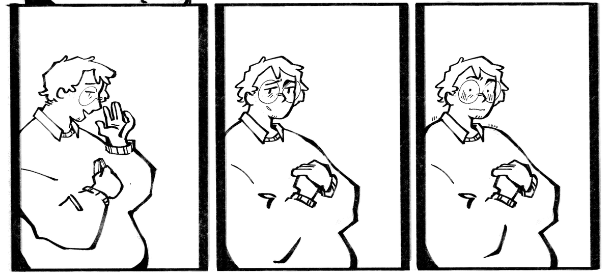 avrssss's tweet image. Can you imagine? Almost finished this comic MONTHS AGO 

Oh yeah “dyed hair incident” part three I will definitely post you some day... I will.... I promise