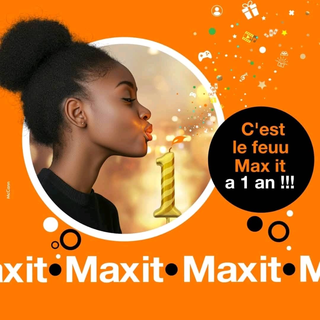 mela_dave's tweet photo. Qui est en feuuuuuuu🔥  comme @OrangeCare_CMR @Orange_Cameroun 

#Max_It  la plus belle des applications tout en Un célébre son anniversaire 🎂 

Je demande hein tu as déjà ton pass pour le concert du 6Decembre ???

Le feuuuuuuuuuuuu🔥 avec #Orange pour ces fêtes de fin d'année https://t.co/vYOpRvluMz
