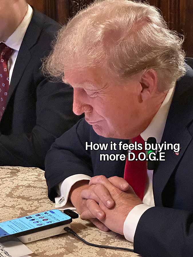 We all know that feeling, right? 😎 

<a href="/realDonaldTrump/">Donald J. Trump</a> 👑