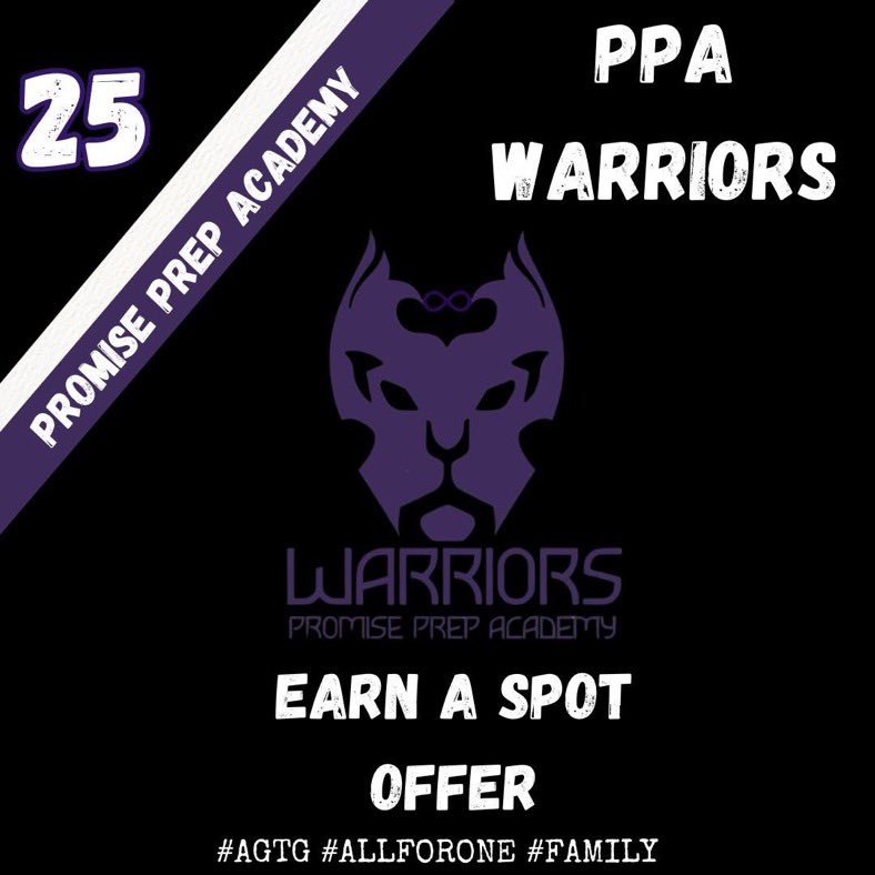 Blessed to receive an offer from Promise Prep Academy! #agtg #blessed <a href="/PrepPromise/">Promise Prep Academy</a>