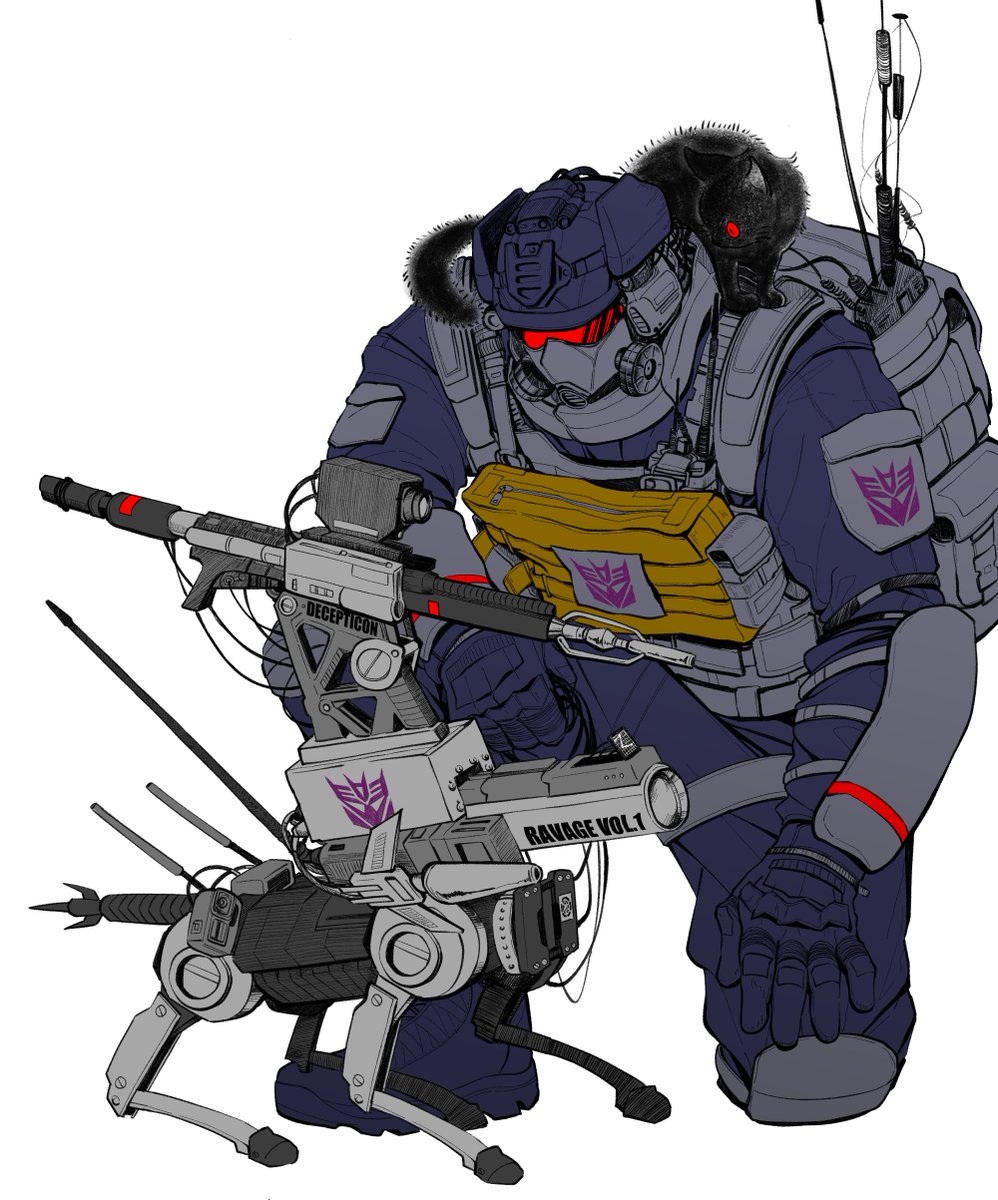 PROJECT: RAVAGE
#TF擬人化 #Soundwave