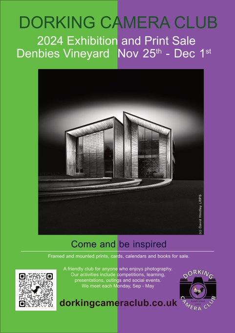 TOMORROW: Don't forget tomorrow we open our <a href="/denbiesvineyard/">Denbies Wine Estate</a> exhibition. Come and see some lovely images, vote for your favourite and bag yourself a Christmas present for someone. See you there!
