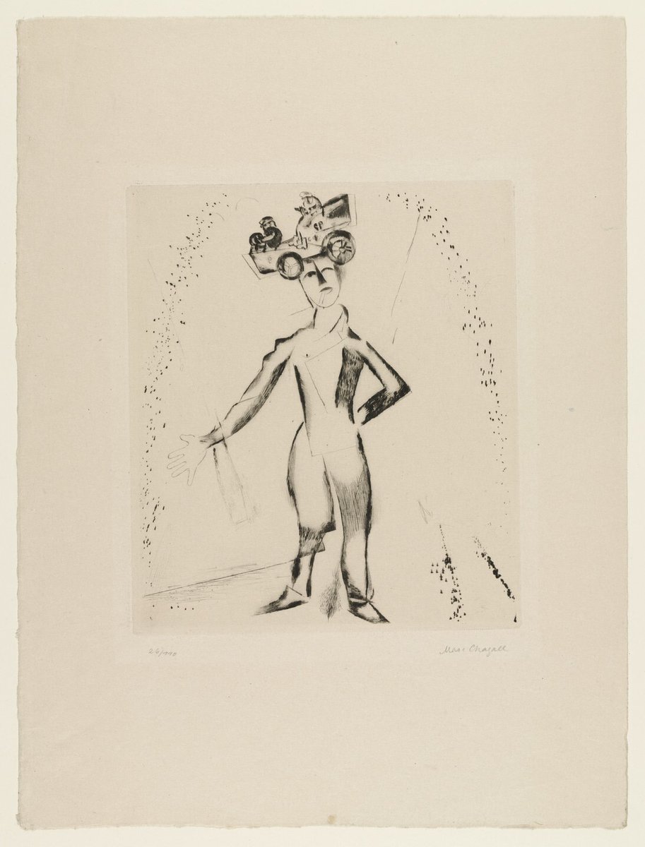 Circus Performer #artbots #chagall