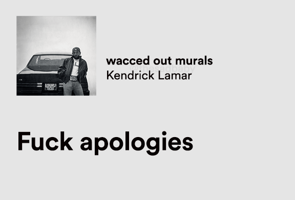 thesadbaby's tweet image. kendrick lamar is right
