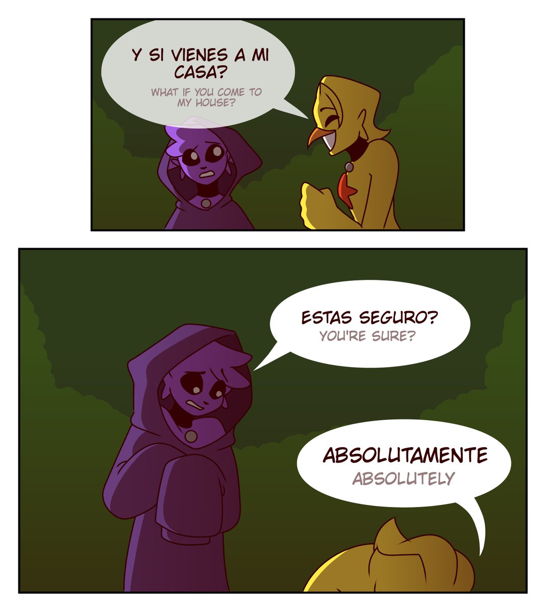 _KarmaBunny_'s tweet image. (4/4) Esta vez no me tarde tanto en subirlo, quiero mi premio 👿

Gracias por los 4.300 seguidores, los amoo 💖💖💖

#SmilingCritters #SmilingCrittersAU #KickinChicken #catnap