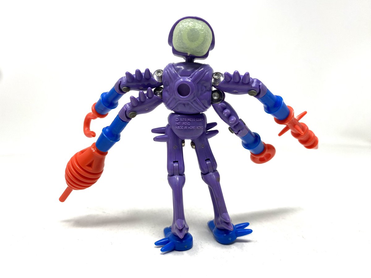 AtlantaToys's tweet photo. 1979 Mego Micronauts Antron w/ glow brain 100% complete $80

Plus exact shipping
PayPal or Zelle
International at your own risk

#mego #Micronauts #antron https://t.co/IzQEgR0ALW