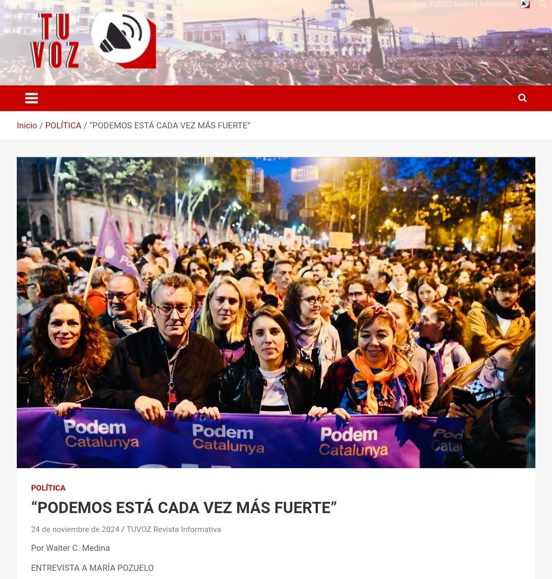 TU VOZ Diáspora Progresista tweet media