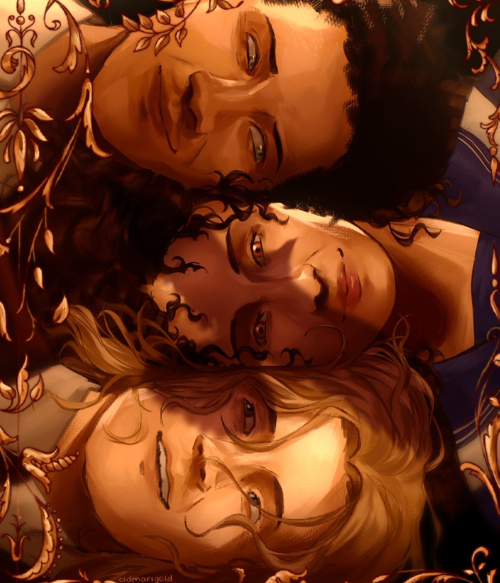 oldmarigoldd's tweet image. shocked i haven’t drawn unholy family until now #iwtv #iwtvfanart