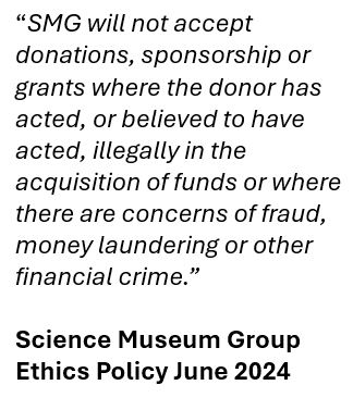 ScientistsForXR @scientistsx.bsky.social (@scientistsx) on Twitter photo Adani Green execs—and Adani himself—are facing bribery & fraud charges. Will the <a href="/sciencemuseum/">Science Museum</a> continue turning a blind eye?
We've written to the Trustees, demanding action on this latest scandal. #AdaniScandal #Accountability
Read our letter here:
👉scientistsforxr.earth/letter-to-the-… Adani Green execs—and Adani himself—are facing bribery & fraud charges. Will the <a href="/sciencemuseum/">Science Museum</a> continue turning a blind eye?
We've written to the Trustees, demanding action on this latest scandal. #AdaniScandal #Accountability
Read our letter here:
👉scientistsforxr.earth/letter-to-the-…