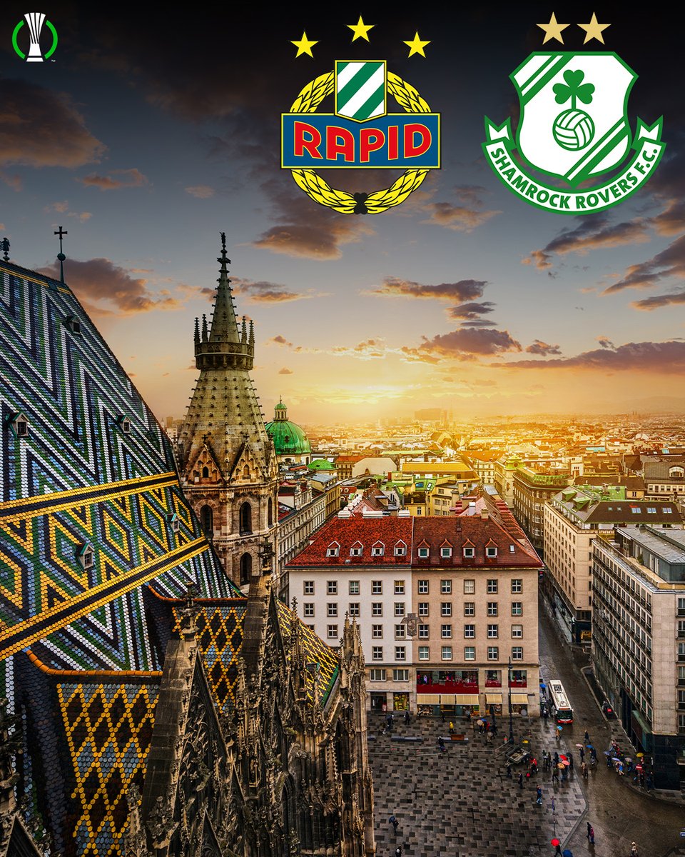 Two unbeaten sides meet in Vienna this Thursday 🤩

Who's coming out on 🔝?

#UECL