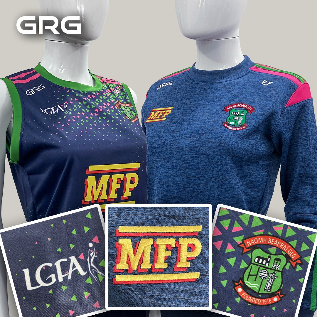 GrgSportswear's tweet image. What ever your team's needs we've got your covered at GRG. Wide range of option, styles &amp;amp; materials available .
.
Team: St Barrys GFC LGFA
.
.
#Teamwear #SleevelessJersey #Roundneck