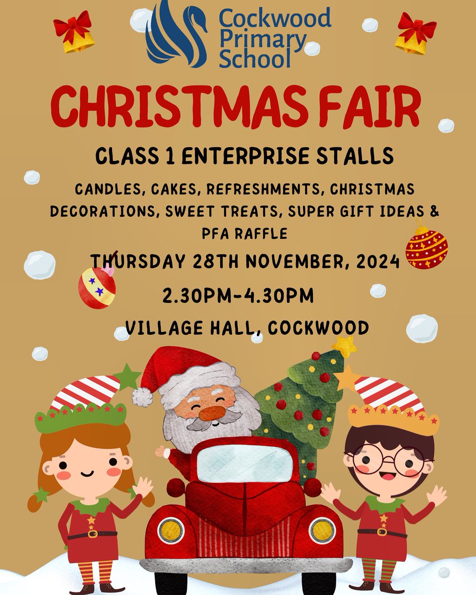 Please support our Class 1 Enterprise Christmas Fair. They have been working on this project since September. They are raising funds towards a residential in June 2025. We look forward to welcoming you. #primaryenterpriseproject #virginmoney #enterprise