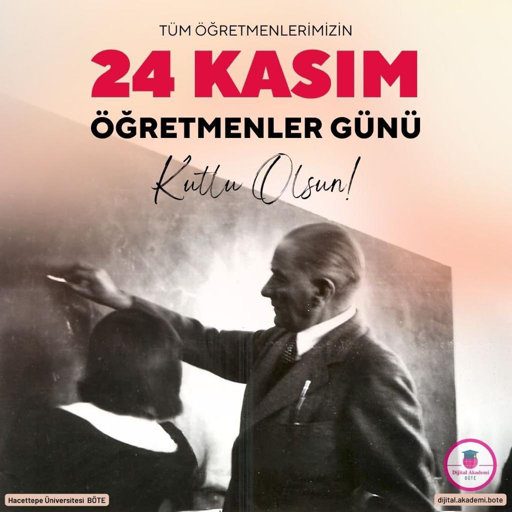 SadiSeferoglu's tweet photo. Bugün 24 Kasım 2024, Öğretmenler Günü🌺
Başta Başöğretmen Mustafa Kemal Atatürk olmak üzere bütün öğretmenlerimizin öğretmenler günü kutlu olsun🌺🌺🌺
Happy teacher’s day!
#öğretmenlergünü #Başöğretmen #MustafaKemalAtatürk #24kasımöğretmenlergünü
#Hacettepe1967 #sadiseferoglu https://t.co/aG5uoSD7lv