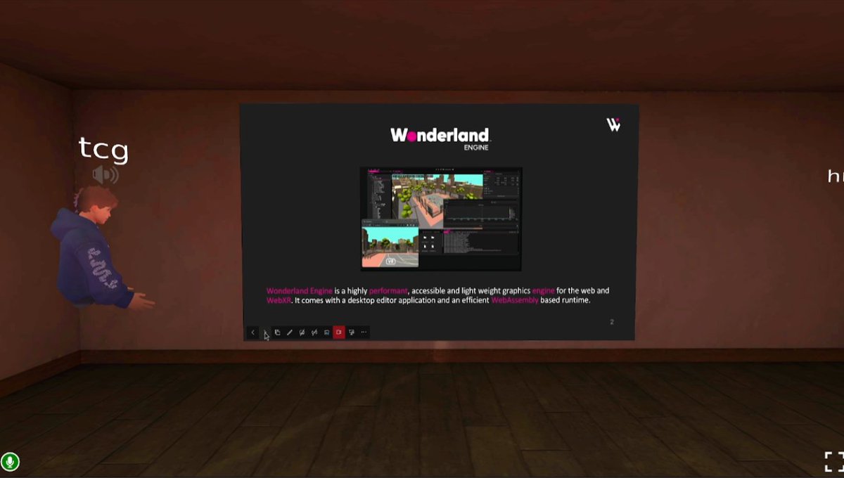 ๐ท๐ฆ๐ผ๐ฟ๐๐ธ๐ผ๐ผ๐๐ท (@sorskoot) on Twitter photo Today at our monthly #WebXR meetup, <a href="/ns_tcg/">NITHIN STEVEN F</a> is presenting on and presenting from #Wonderland Cloud from Wonderland Engine (<a href="/WebXREngine/">Wonderland Engine</a>). You can still join through discord.gg/webxr Today at our monthly #WebXR meetup, <a href="/ns_tcg/">NITHIN STEVEN F</a> is presenting on and presenting from #Wonderland Cloud from Wonderland Engine (<a href="/WebXREngine/">Wonderland Engine</a>). You can still join through discord.gg/webxr