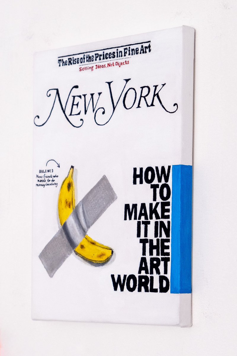 How To Make It In The Art World
November 2024

Inspired by Maurizio Cattelan's artwork, "Comedian" (2019), a banana duct-taped to a wall sold for $6.2 million at a Sotheby's art auction. 

<a href="/NYMag/">New York Magazine</a> <a href="/jerrysaltz/">Jerry Saltz</a> <a href="/Sothebys/">Sotheby's</a>