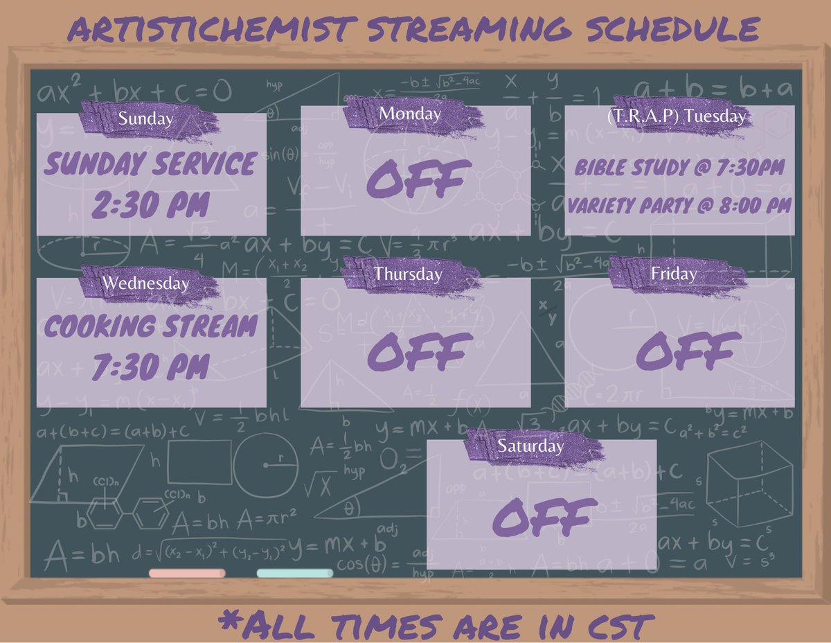 Happy Sunday Neutrons!!!! Here is the schedule for the week of Thanksgiving! Happy Holidays &amp; see you soon!