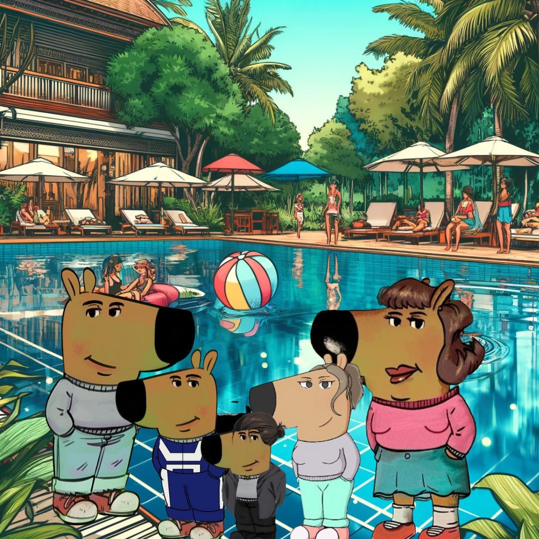 summer vibes hit different when you swap charts for pool parties

$CHILLBOOK