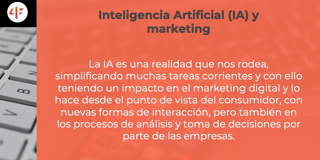 4F_Digital's tweet photo. El marketing digital es una pieza clave para cualquier tipo de negocio, ya sea una gran empresa, una pyme o un profesional autónomo. Pero más allá de esta apuesta, hay que tener en cuenta que el marketing digital está muy vivo y evoluciona. https://t.co/tqbPaKQjIm