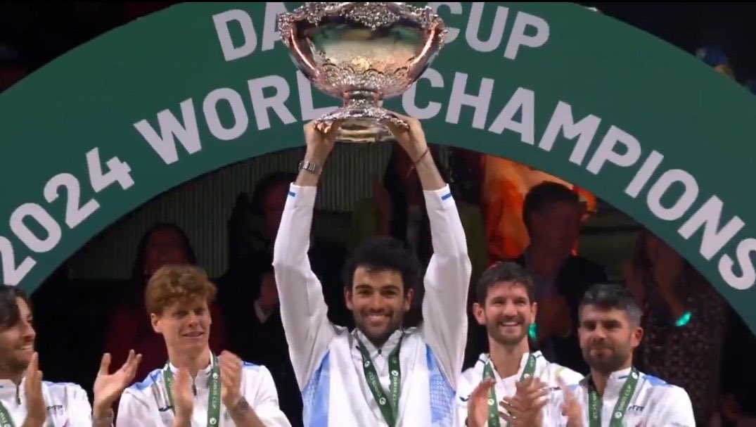 Nobody deserves this more than Matteo Berrettini. 

With every injury and setback he’s faced these last few seasons, he persevered.

When you love something as much as Matteo loves tennis, you’ll never stop fighting for it. 

🇮🇹🥹