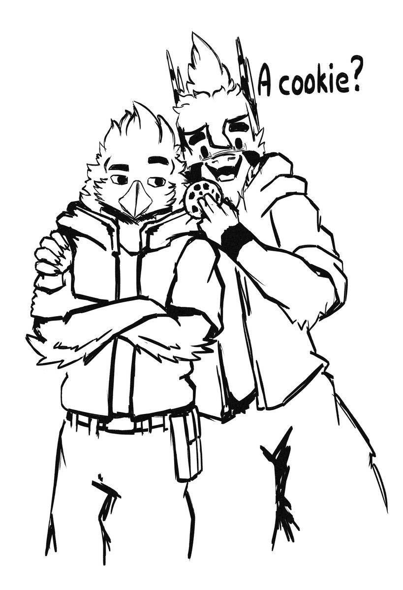 Davivchi's tweet photo. Cookie,@LenonsArt?  🍪 https://t.co/J5srkWD48s