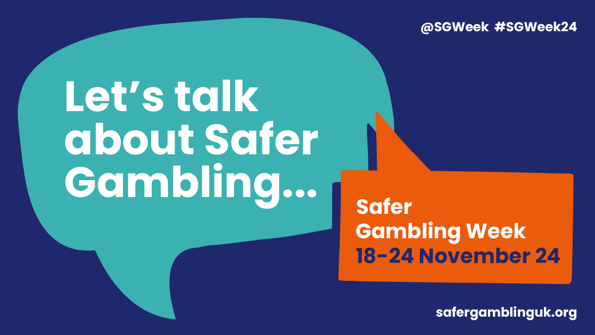 As #SGWeek24 nears the end, remember that safer gambling isn't just a one-week thing—it’s a lasting commitment. 

Thank you for joining us this week, and let’s keep these safer habits going strong all year! 🎉

To find out more about safer gambling, visit: safergamblinguk.org