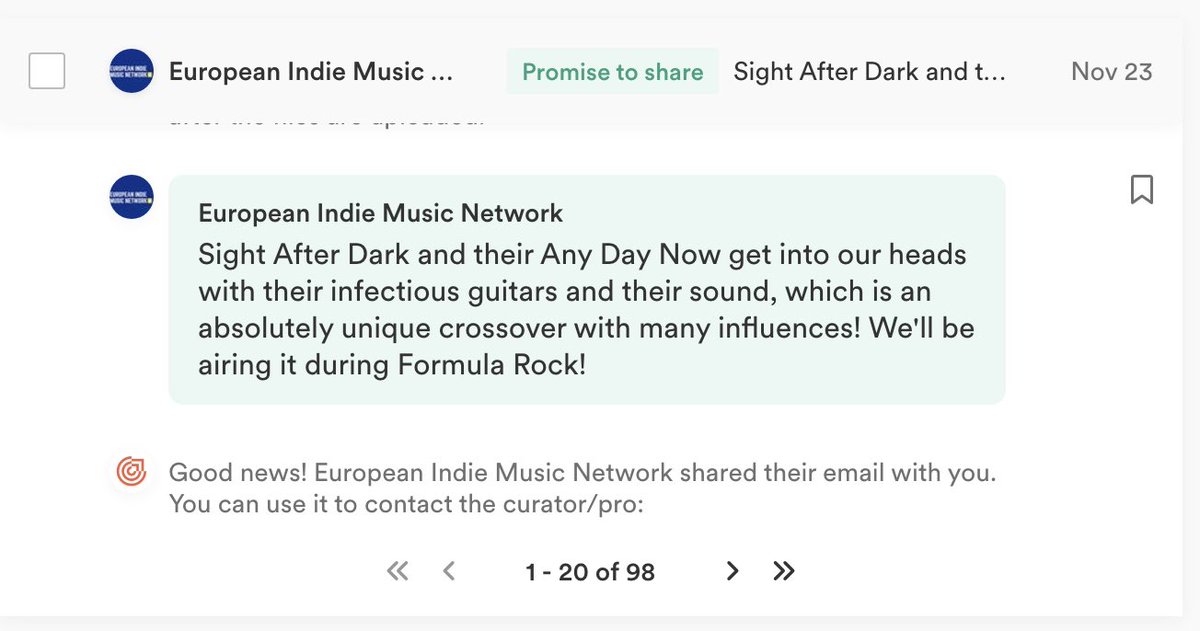 sightafterdark's tweet photo. Shoutout to European Indie Music Network for the awesome review!

Stream “Any Day Now” here:

https://t.co/NcnOISmZDV

#electronicrock https://t.co/Y9RvoTU1gH