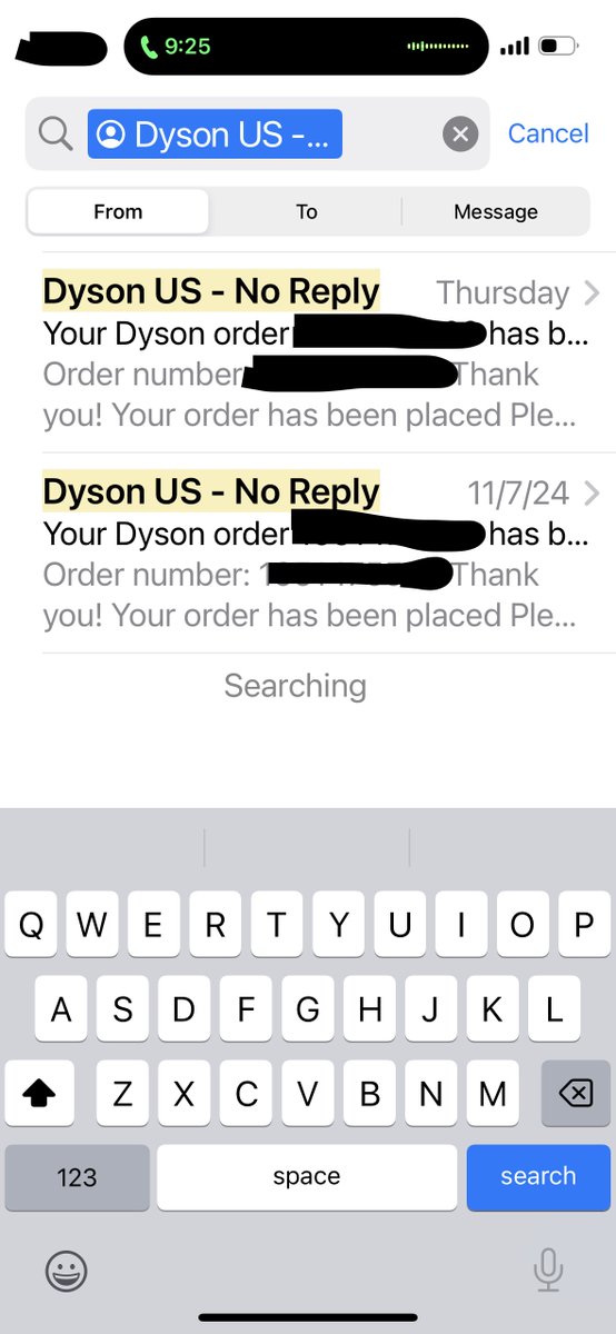 smfh173's tweet photo. @AskDyson had the absolute WORST customer experience trying to buy a vacuum from you. Not only was my order never placed and the rep had to sneakily RE-ORDER my vaccum, but when I called to cancel it, your reps HANG UP ON ME. You can see me calling you back MULTIPLE TIMES https://t.co/tL9dRJPkj0