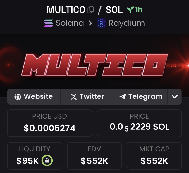 multico_sol's tweet photo. 🦅 Dexscreener updated

https://t.co/WE9QJdS4PT

Don't forget to drop some "🚀" emojis. https://t.co/Ewon4rW5lD