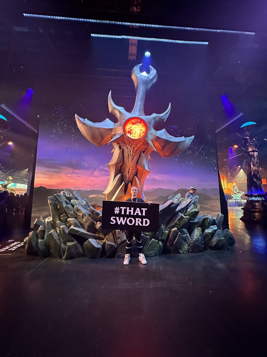 cybermarc25's tweet image. #thatsword #blizzcon2023