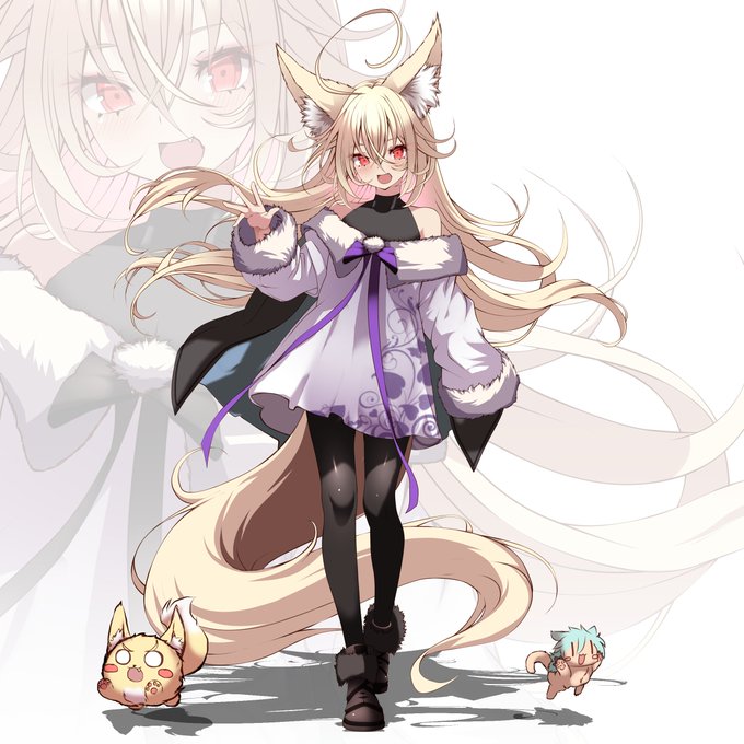 イヴくんの新しいお洋服～お友達?の小動物達を添えて 