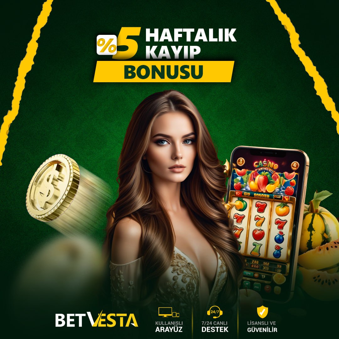 ⚡️ Şansın Yanında Olmayabilir Ama Betvesta Hep Yanında ⚡️

💲%5 Haftalık Kayıp Bonusunu İstemeyi Unutma !💲

👑 En Sıra dışı Promosyonlar ve En Avantajlı Bonus İçin #Betvesta ! 👑

🌐KESİNTİSİZ ERİŞİM🛡
heylink.me/BetVesta/