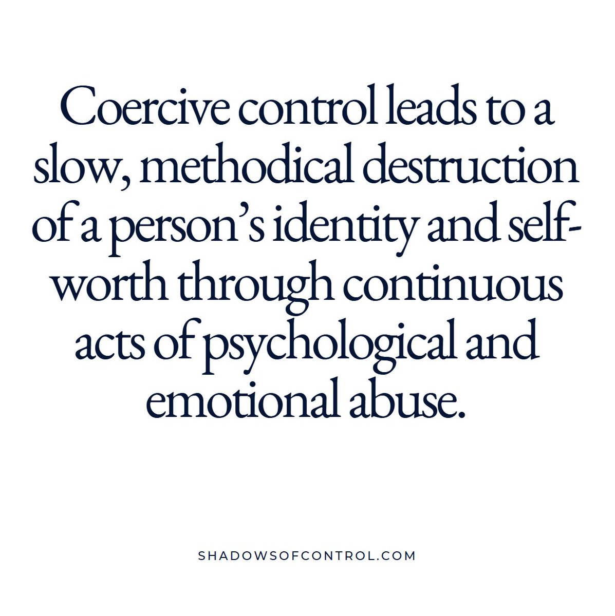 Shadows of Control tweet media