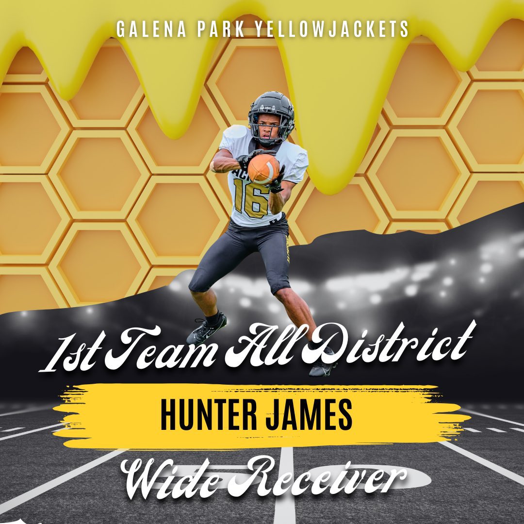 First Team 19-5A wide receiver and 2nd Team 19-5A Cornerback