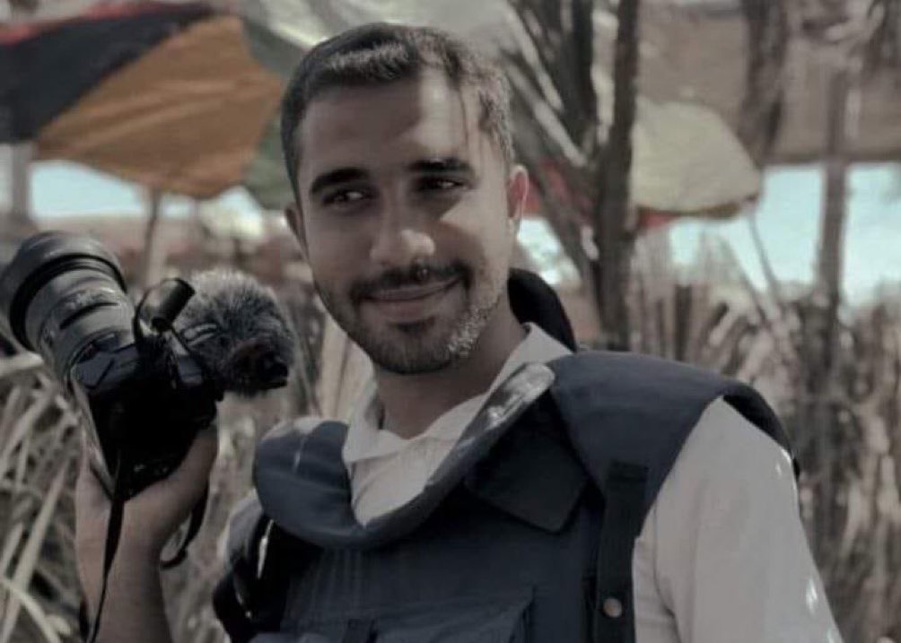 Say his name: Mohannad Khaled, killed yesterday in Gaza city and something like the 190th journalist killed by US-backed Israel. Behold his warm eyes and gentle smile! We will never forget your courage and witness, Mohannad.  إِنَّا لِلَّٰهِ وَإِنَّا إِلَيْهِ رَاجِعُونَ