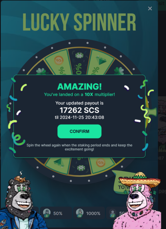 JaszaiImre's tweet photo. This Time a 1000% Stake! 
SCS! SCS! SCS!
@solcasino https://t.co/odBc6PtgY0