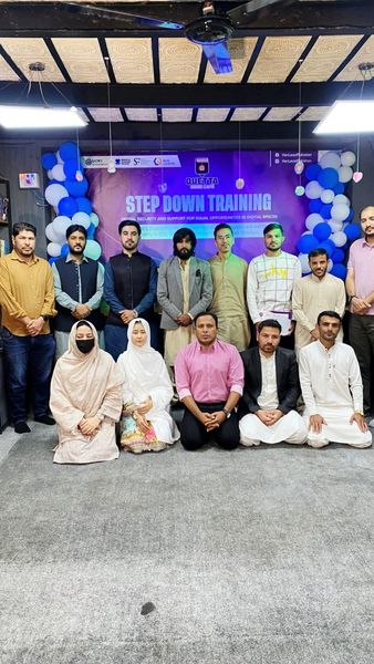 MindQuetta's tweet photo. 02 Days training on digital Gender Based Violence at Quetta Book Cafe with collaboration of @SheLeadsCBR  and @Shaourfoundation۔
(خوشحال اور مستحکم بلوچستان)
@PPHIB_org @dpr_gob @SBKQuetta @SmbzanICQ @BRSP_Pakistan @UOBQuetta @BalochistanPsy1 @cs_balochistan @RESCUEorg @MSF @APA https://t.co/QSpty2LkK6