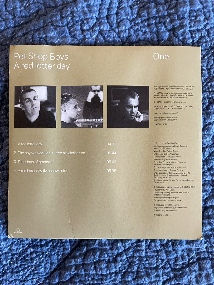 ScottDFricano's tweet image. So happy I found this cd ! Excellent !! #PetText #PetShopBoys @petshopboys