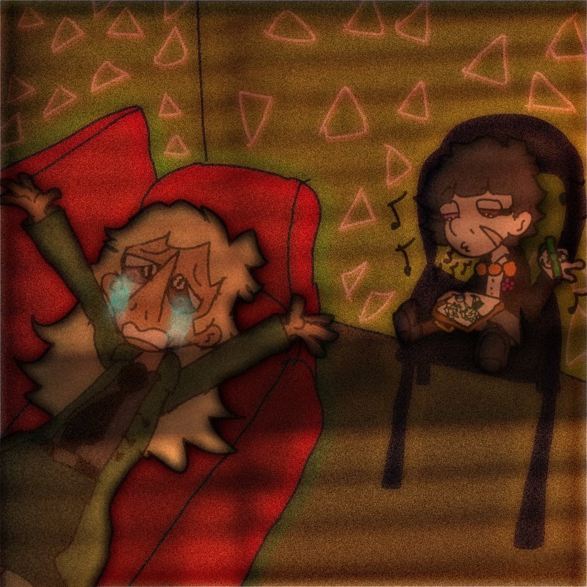 violinpinkb's tweet photo. Shes paid in black pudding and cheery juice 🧃️#cuteart #digitallart #memeredraw #au #fifidufus #lucyloud #theloudhouse #artworks https://t.co/NIpLJ8Fu4c