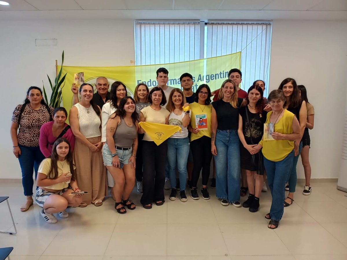 Endocharla en <a href="/FundPlata/">FundaciónFundPlata</a> 
Dar voz, visibilizar compartir experiencias y saberes sobre Endometriosis . El proceso hasta la #LeyDeEndonetriosis en la Provincia de Buenos Aires.
#siduelenoesnormal 
#Endonetriosis
<a href="/EndohermanasA/">EndohermanasArgentina</a> 
<a href="/MicolFarias_/">Micol Farias</a> 
<a href="/OnaParrilliOk/">Ona Parrilli</a>