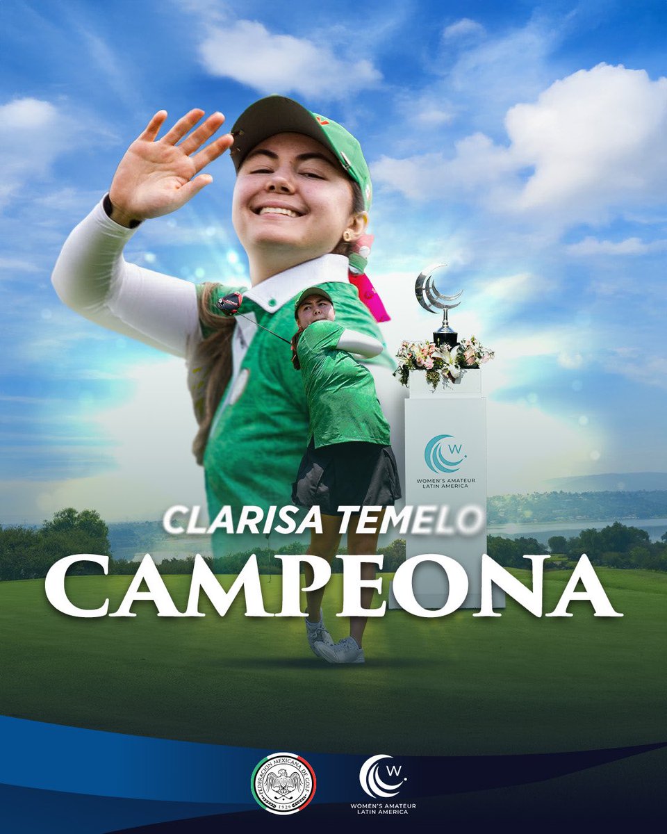 ¡Dominando de principio a fin! 🏆 

Clarisa Temelo 🇲🇽 es la nueva CAMPEONA del <a href="/WalaGolf/">WALAGolf</a>. 

#TodosSomosFederación