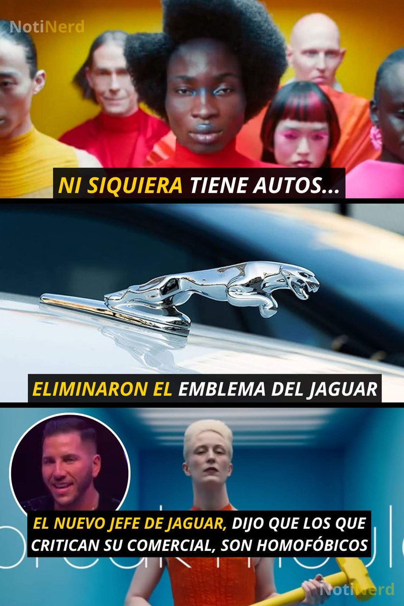 Patrioticos_RD's tweet photo. 🚨I 🏳️‍⚧️🏳️‍🌈 6 Datos de la “Polémica de Jaguar” y su comercial que provocó rechazo masivo 🔥 

La marca de autos lujosos, Jaguar, se encuentra bajo el ojo del huracán.
Todo lo que necesitas saber al respecto: #Hilo👇🧵 https://t.co/xxpq1Ict0R