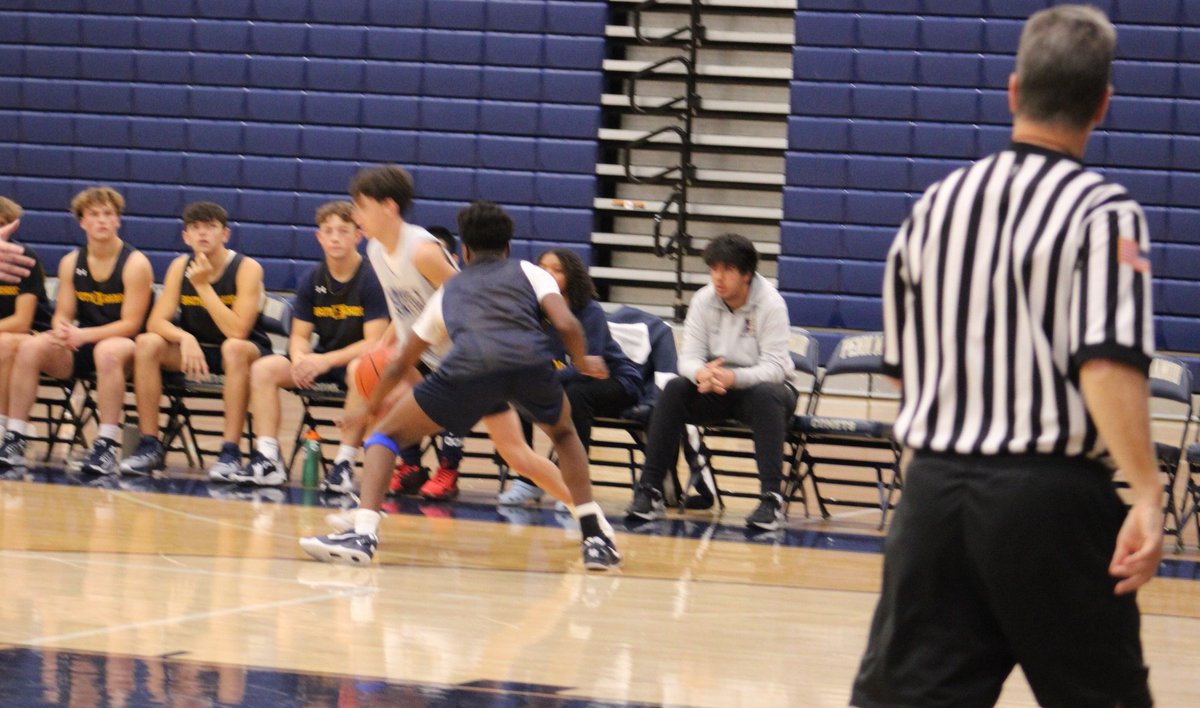 Season's first scrimmage! Let's go <a href="/ELCOAthletics/">ELCO Athletics</a> Basketball!!