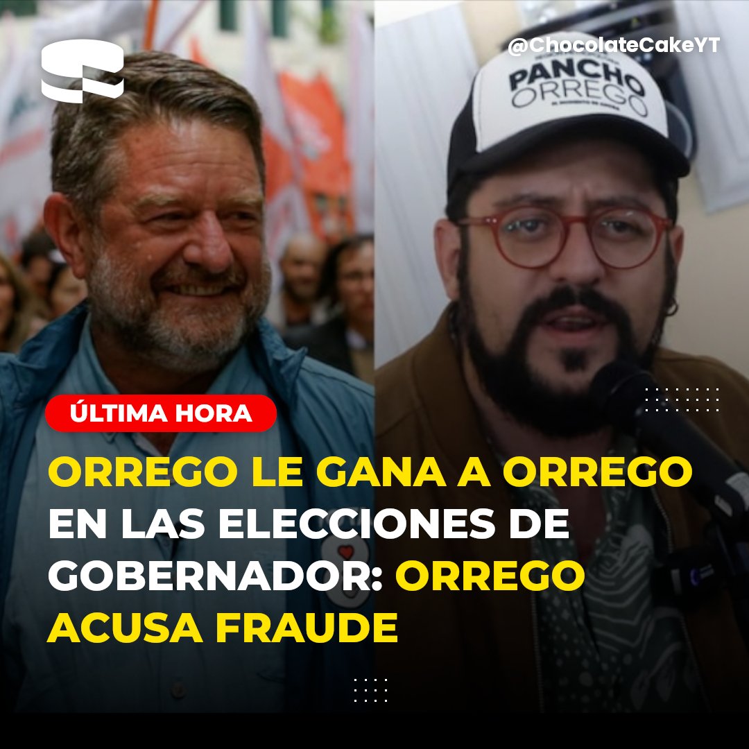 ChocolateCakeYT's tweet image. 🚨 Orrego se defiende 

#ChocolateCake 
#chocolatecakeyt #orrego #claudioorrego #panchoorrego #gobernadorregional #chile #noticias #fakenews #memes #humor