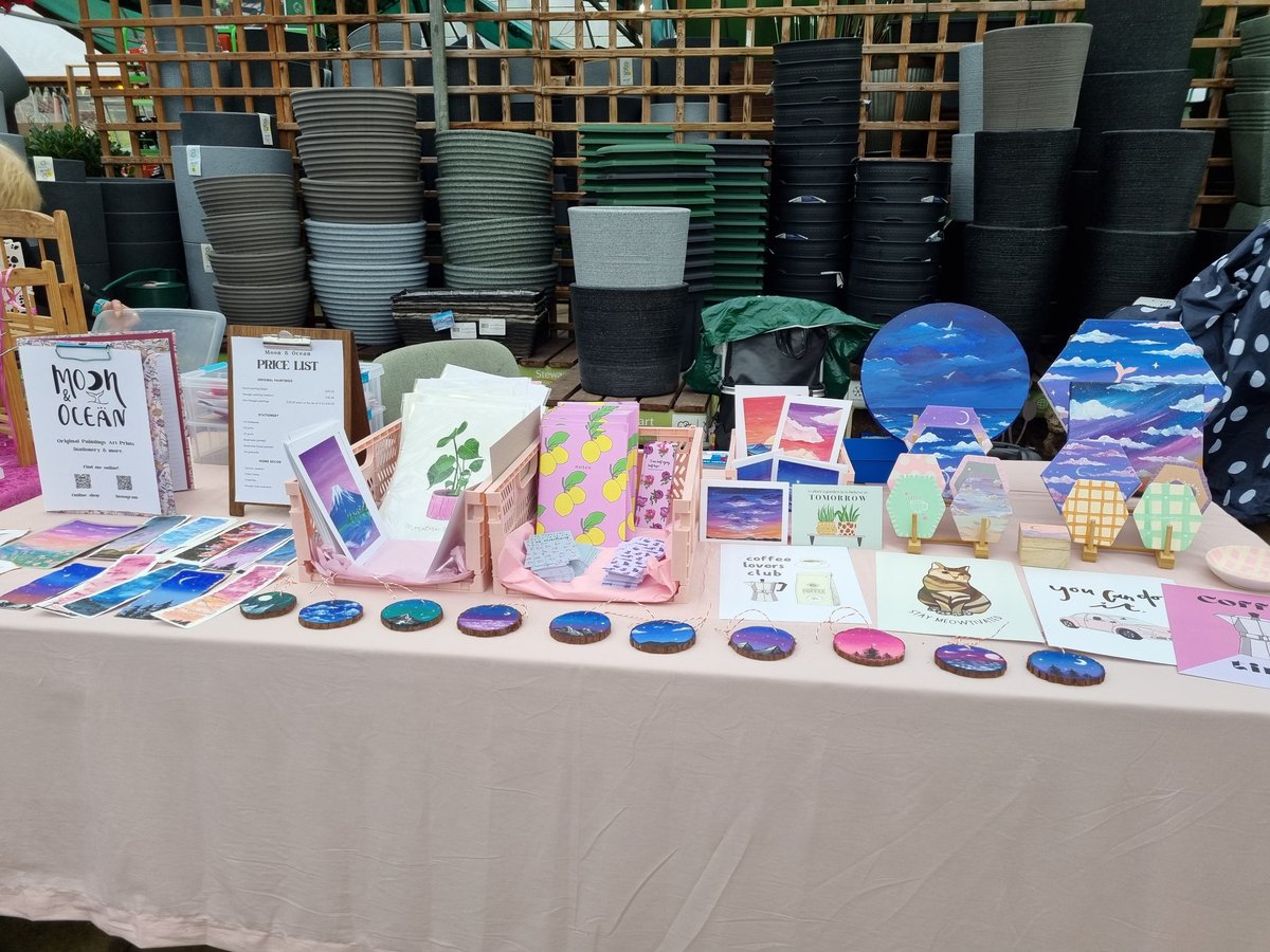 My first craft fair was wonderful! Such an exciting experience!